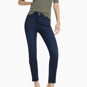 Good American blue skinny jeans- stretch
